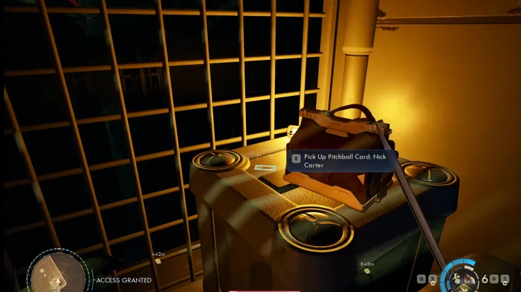 Carte Pitchball : Nick Carter