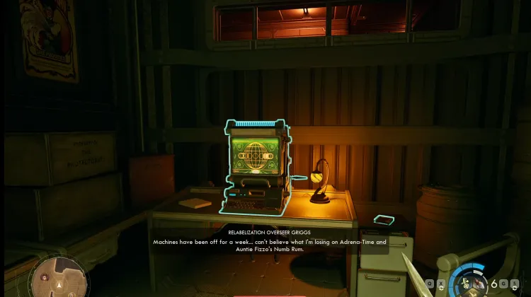 Materiał szantażowy na nadzorcę Griggsa