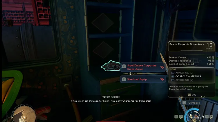 Armure Drone Corporative Deluxe