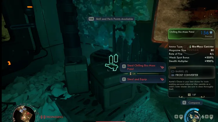 Pistolet Bio-Masse Glaçant