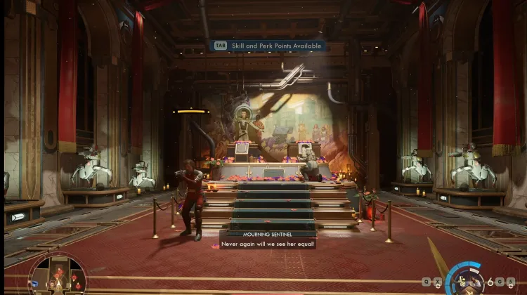 Clé d'Affichage du Linceul Doré