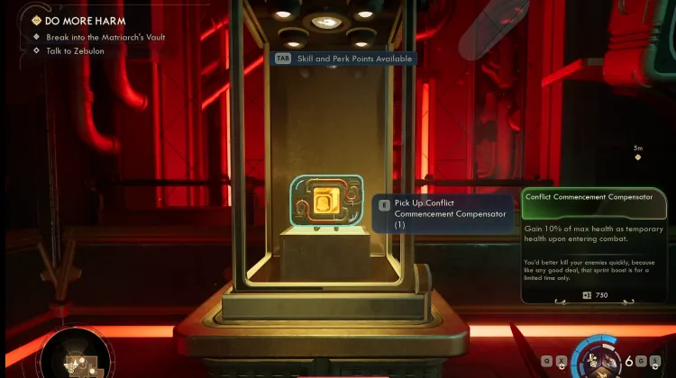 Conflict Commencement Compensator