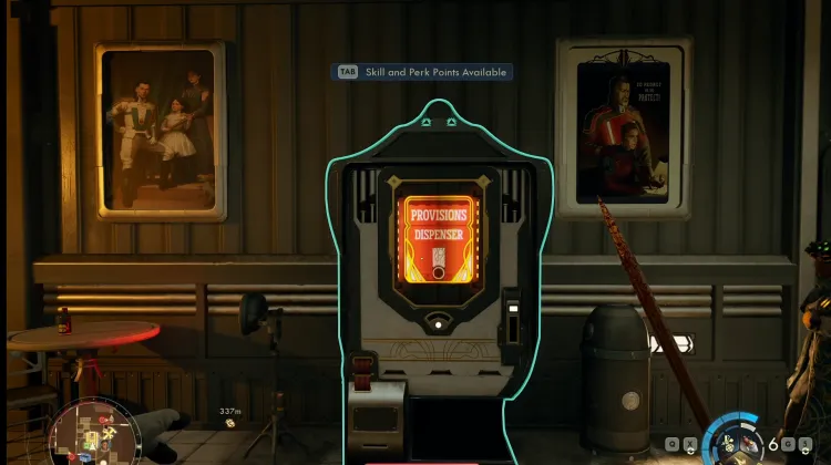 Distributeur de Provisions