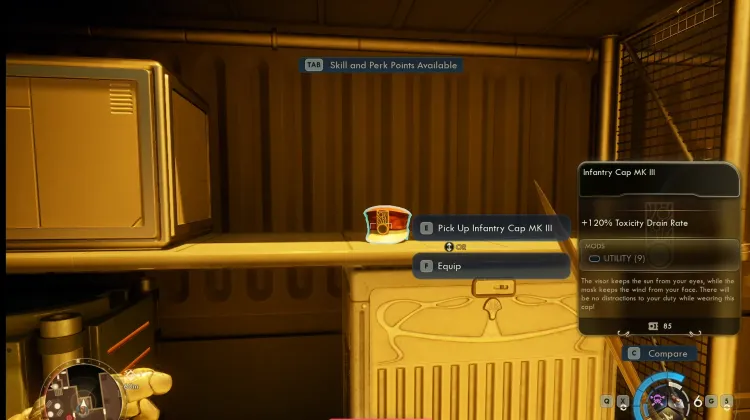 Casquette d'Infanterie MK III