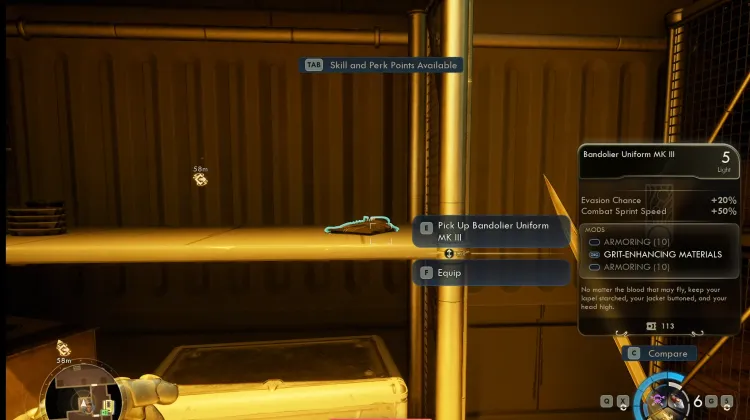 Uniforme de Bandoulière MK III