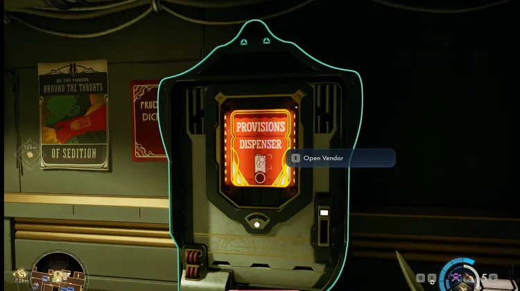 Distributeur de Provisions