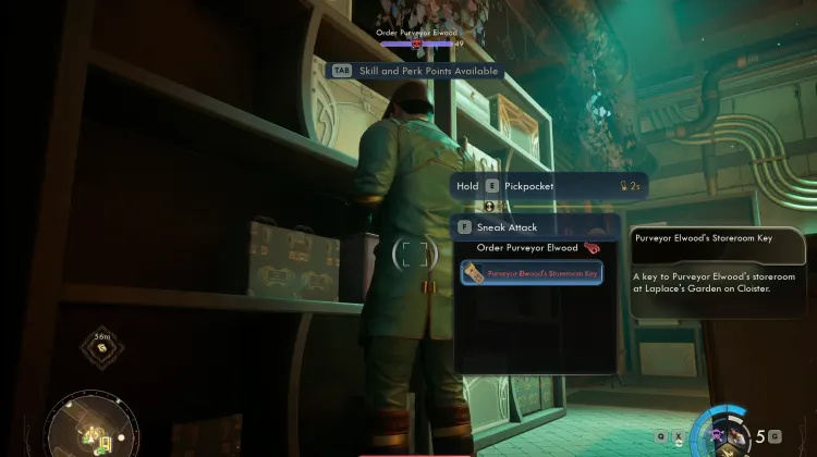 Purveyor Elwood's Storeroom Key