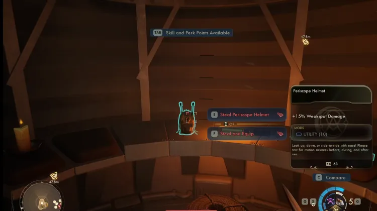 Périscope du Gouvernail