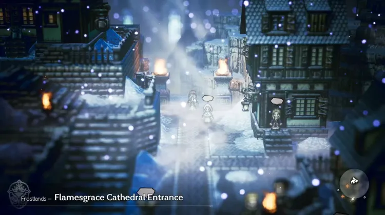 Entrada de la Catedral de Flamesgrace