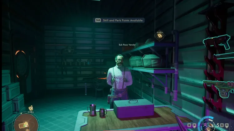 Sub Rosa Cloister Vendor - Back Room Keycard