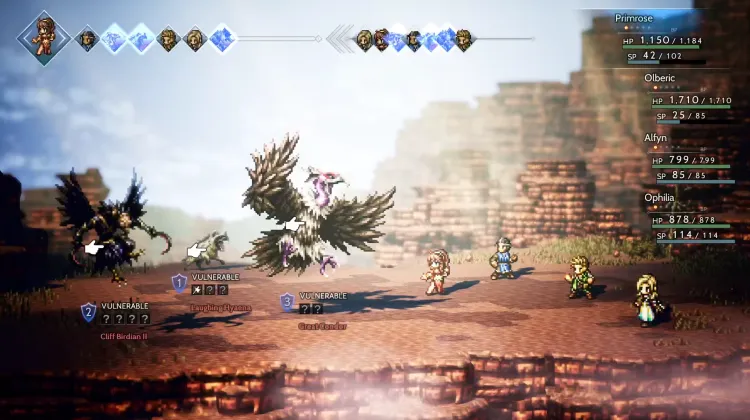 Grande Condor, Cliff Birdiano II e Iena Ridacchiante