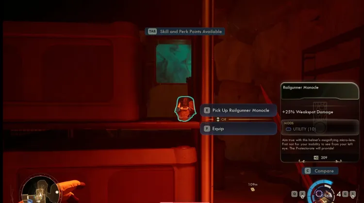 Monocle du Canonnier Électromagnétique