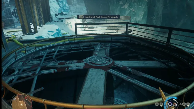 Entrada para o Piso Inferior