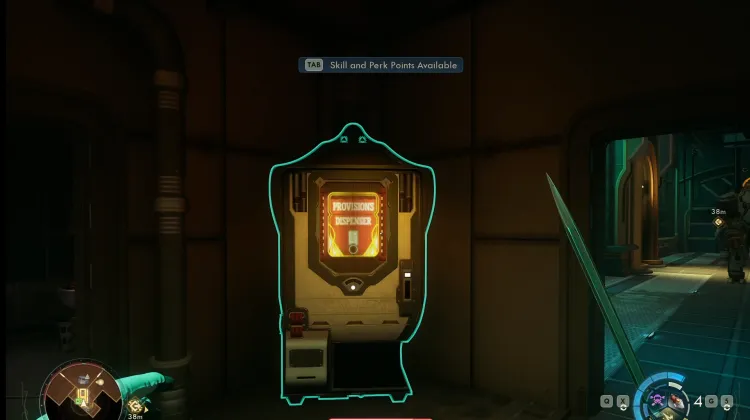 Distributeur de Provisions