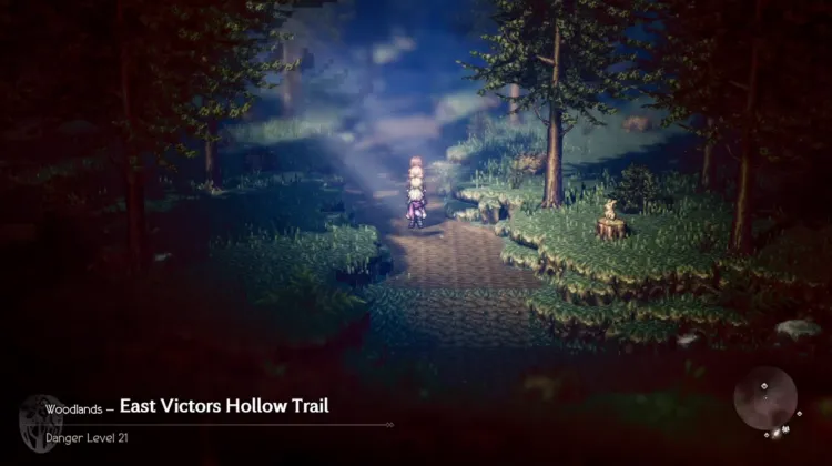 Sendero del Hueco del Víctor Oriental