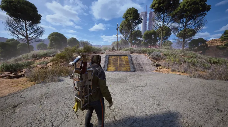 Entrée de Bunker Caché