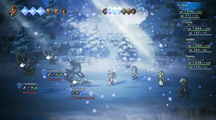 Görkemli Kar Dağ Sıçanı ve Beyaz Uluyan (2x)