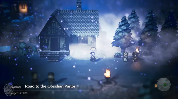 Camino al Salón de Obsidiana