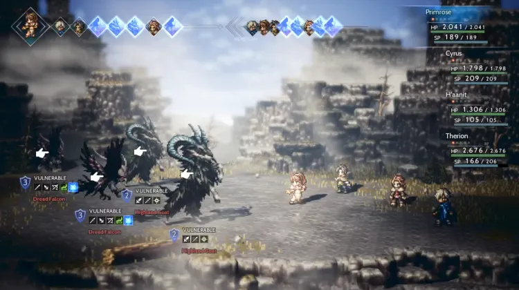 Dağlık Keçi (2x) ve Korku Şahini (2x)