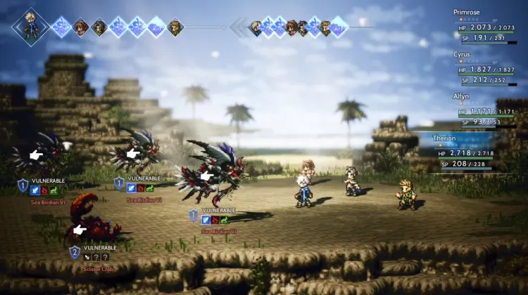 Uccello Marino VI (3x) e Granchio Forbice