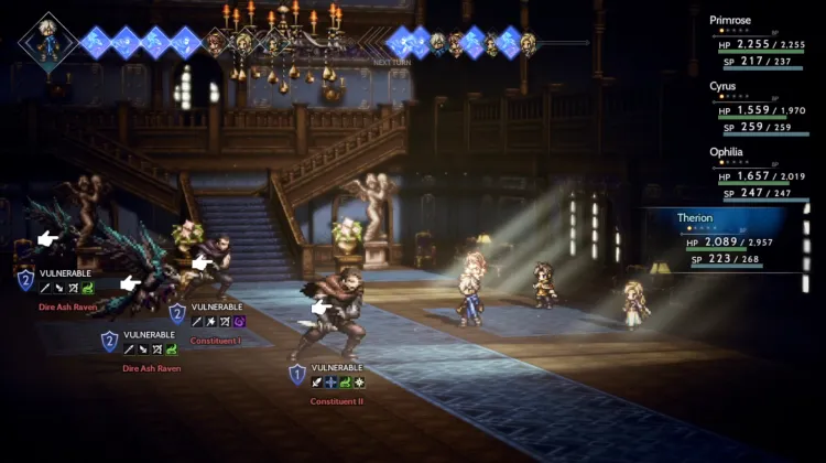 Konstituen II, Konstituen I & Dire Ash Raven (2x)