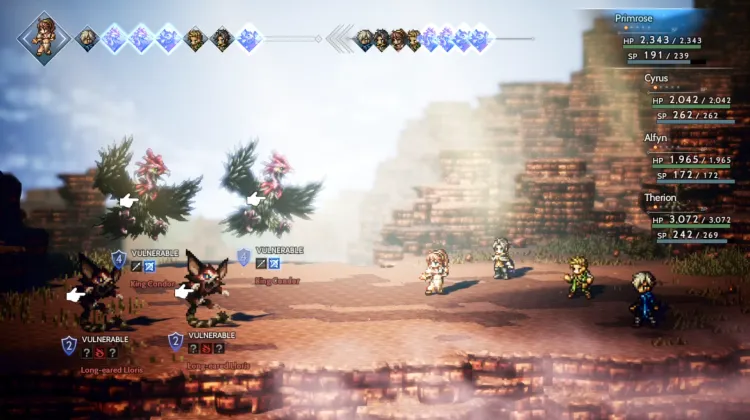 Re Condor (2x) e Lloris dalle Lunghe Orecchie (2x)