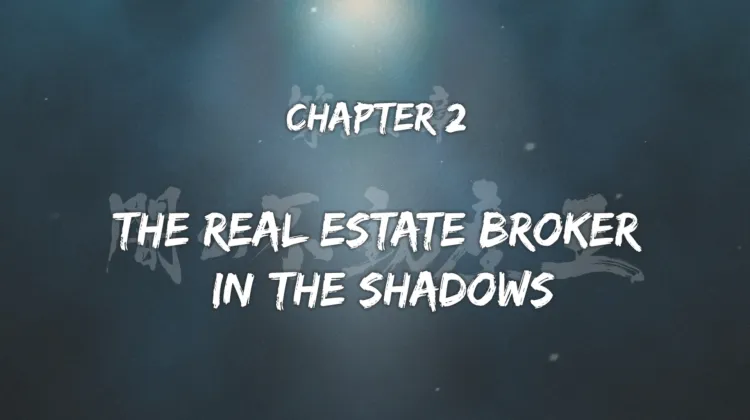 Der Immobilienmakler im Schatten