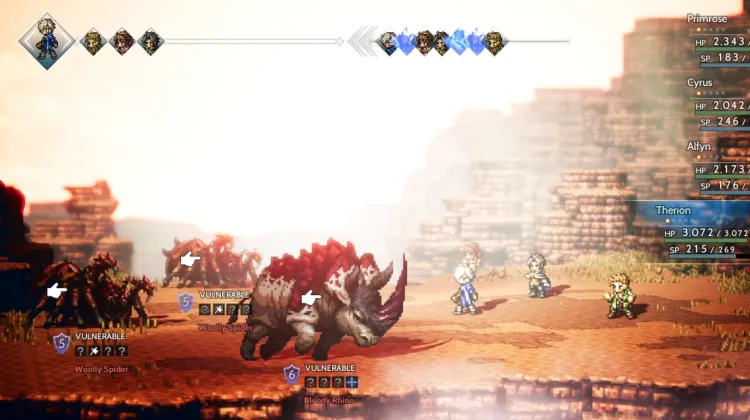 Kanlı Gergedan ve Yünlü Örümcek (2x)