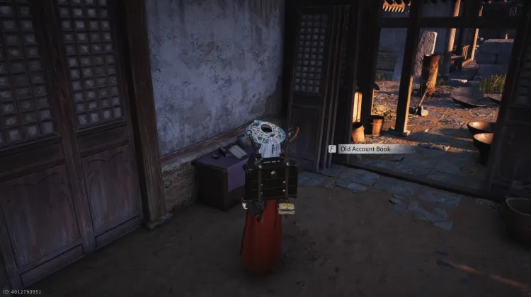 Ancien Livre de Comptes