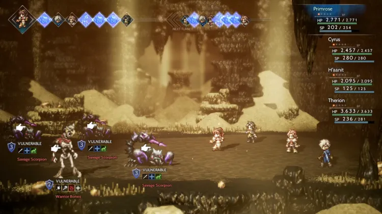 Scorpione Selvaggio (3x) e Ossa di Guerriero