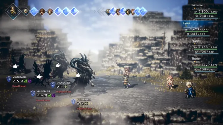 Dağlık Keçi (2x) ve Korku Şahini (2x)