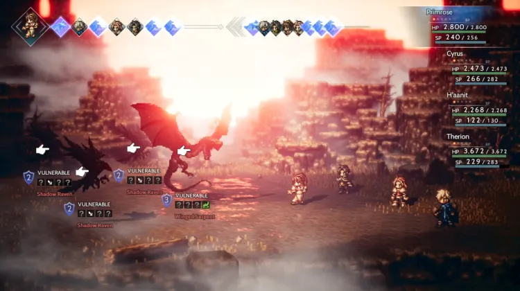 Serpente Alato e Corvo d'Ombra (3x)