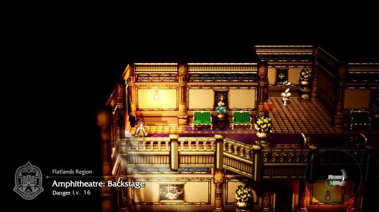 Amfitiyatro: Sahne Arkası