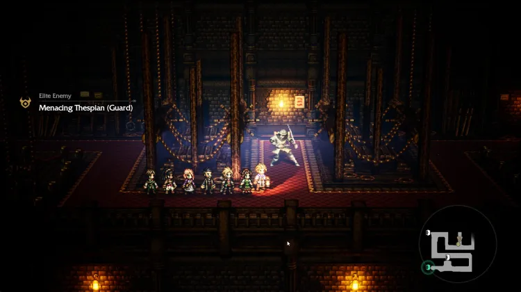 Tehditkar Tiyatro Oyuncusu (Muhafız)