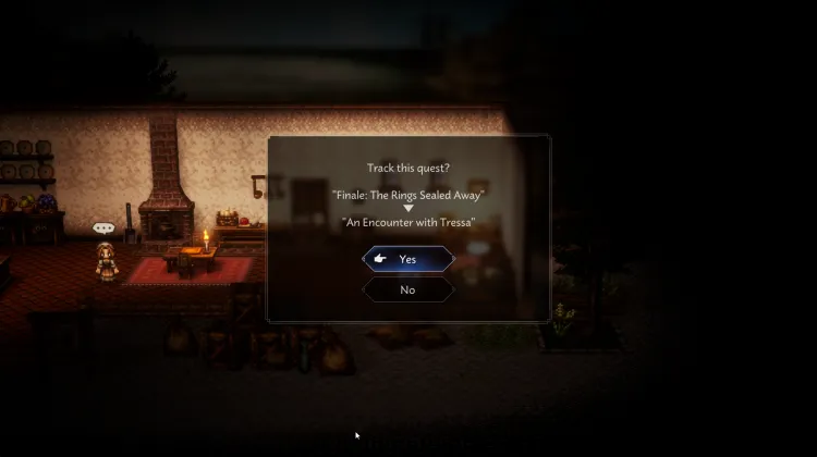 Tressa ile Karşılaşma