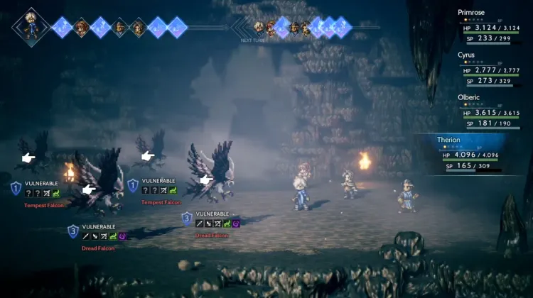 Falco del Terrore (2x) e Falco della Tempesta (2x)