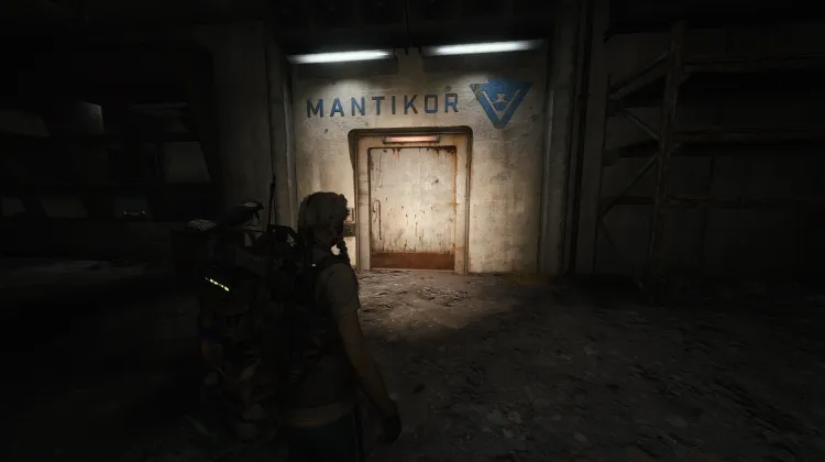 Porta Trancada da Sala de Confisco do Portão Azul