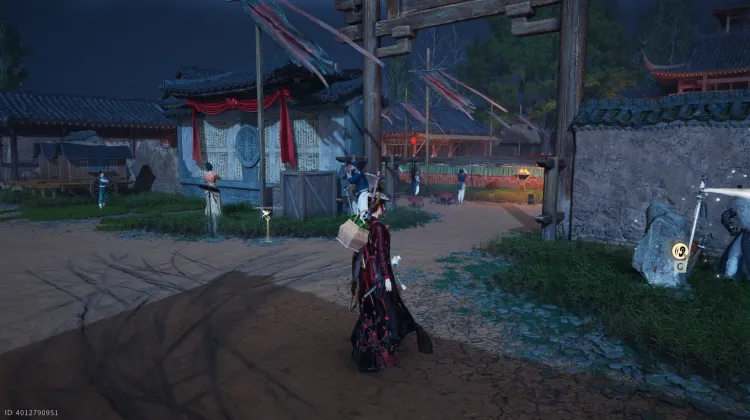 Village de la Colline Verdoyante