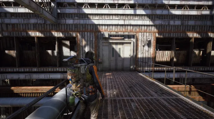 Pintu Terkunci Penyimpanan Kontainer