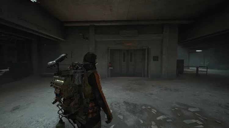 Menara Kontrol Spaceport Ruangan Terkunci