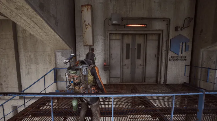 Pintu Terkunci Menara Parit Utara