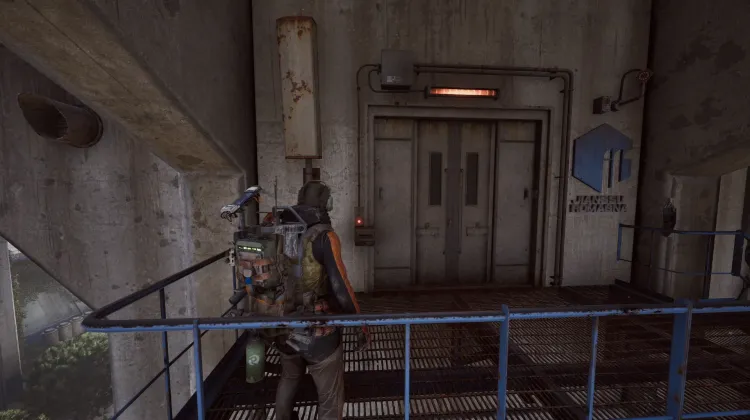 Pintu Terkunci Menara Parit Utara