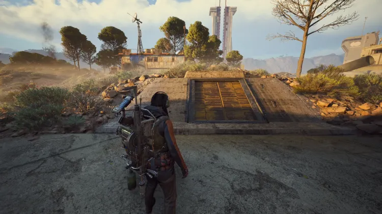 Entrée de Bunker Caché