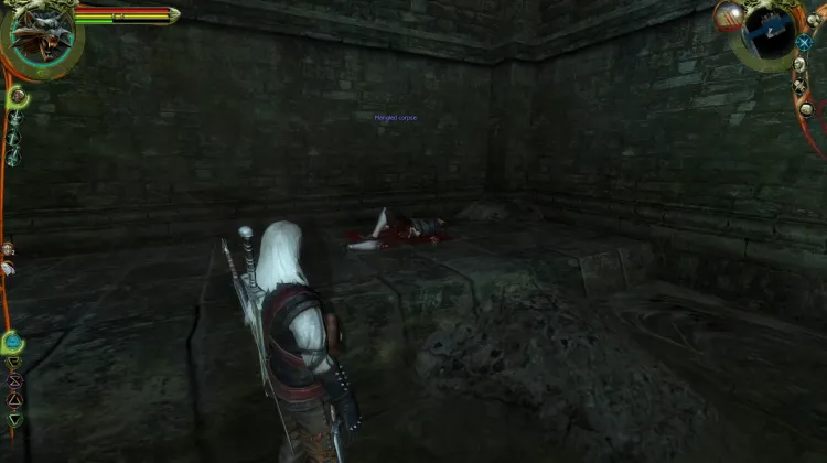 Verstümmelter Leichnam