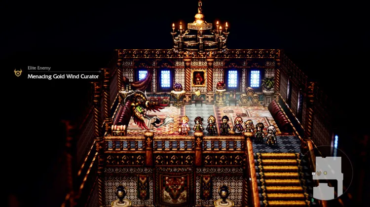 Tehditkar Altın Rüzgar Koruyucusu