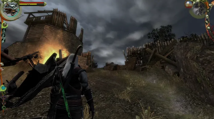 Vers le cimetière du marécage