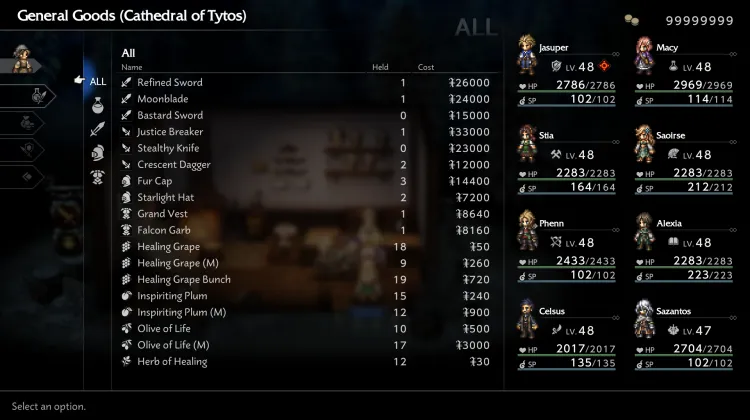 Genel Eşyalar (Tytos Katedrali)