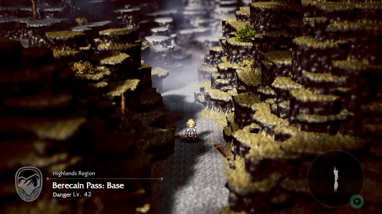 Berecain Geçidi: Üs