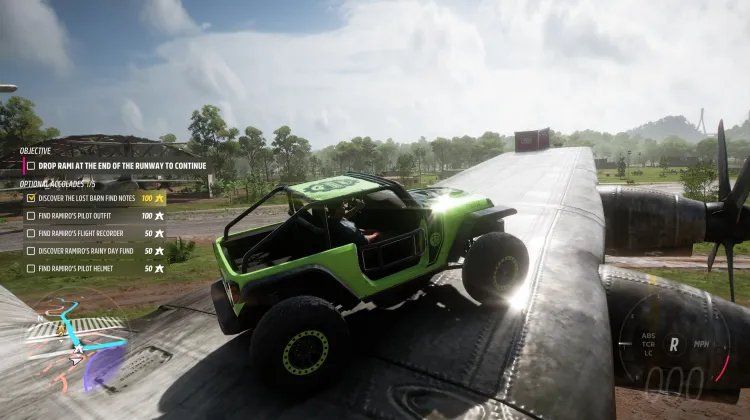 Unerwarteter Gegenstand im Gepäckbereich