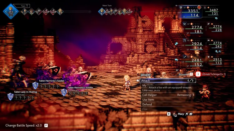 Düşmüş Herminia'nın Askeri